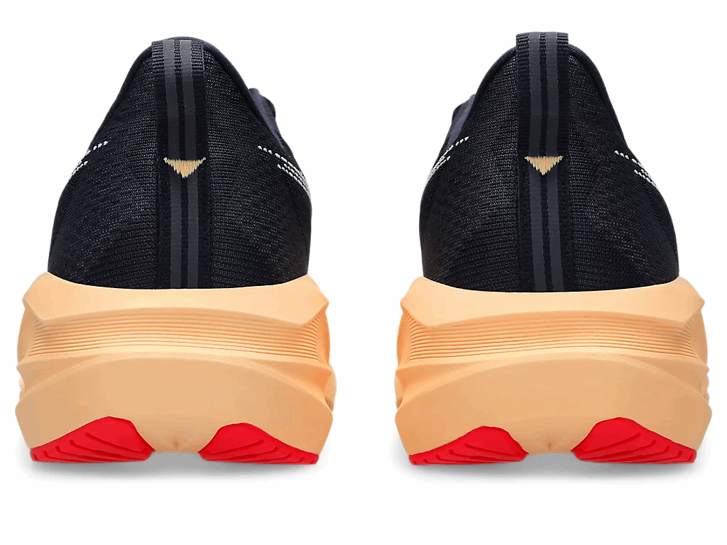 ASICS Men Novablast 5 Wide - Midnight / Orange Glow