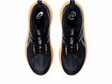 ASICS Men Novablast 5 Wide - Midnight / Orange Glow