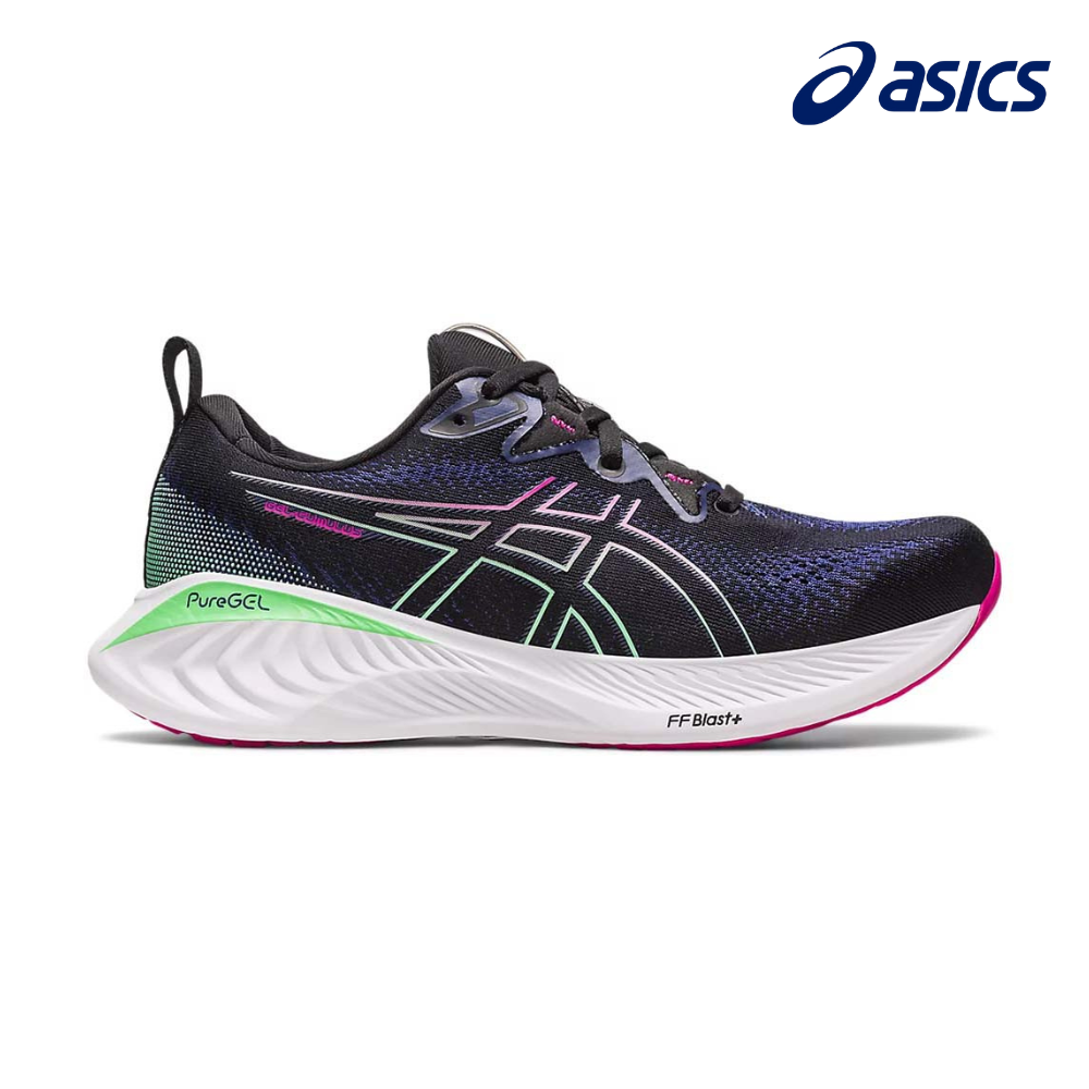 ASICS Women Gel Cumulus 25 Black Pink Rave