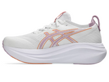 ASICS Women Gel-Nimbus 27 Wide - White / Light Ube