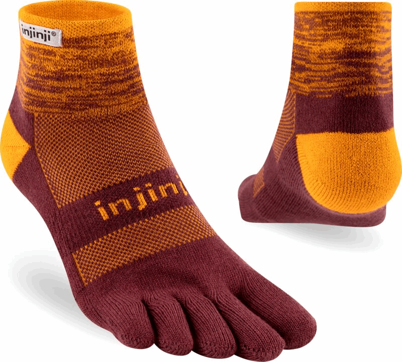 Injinji Trail Midweight Mini-Crew Coolmax - Solar