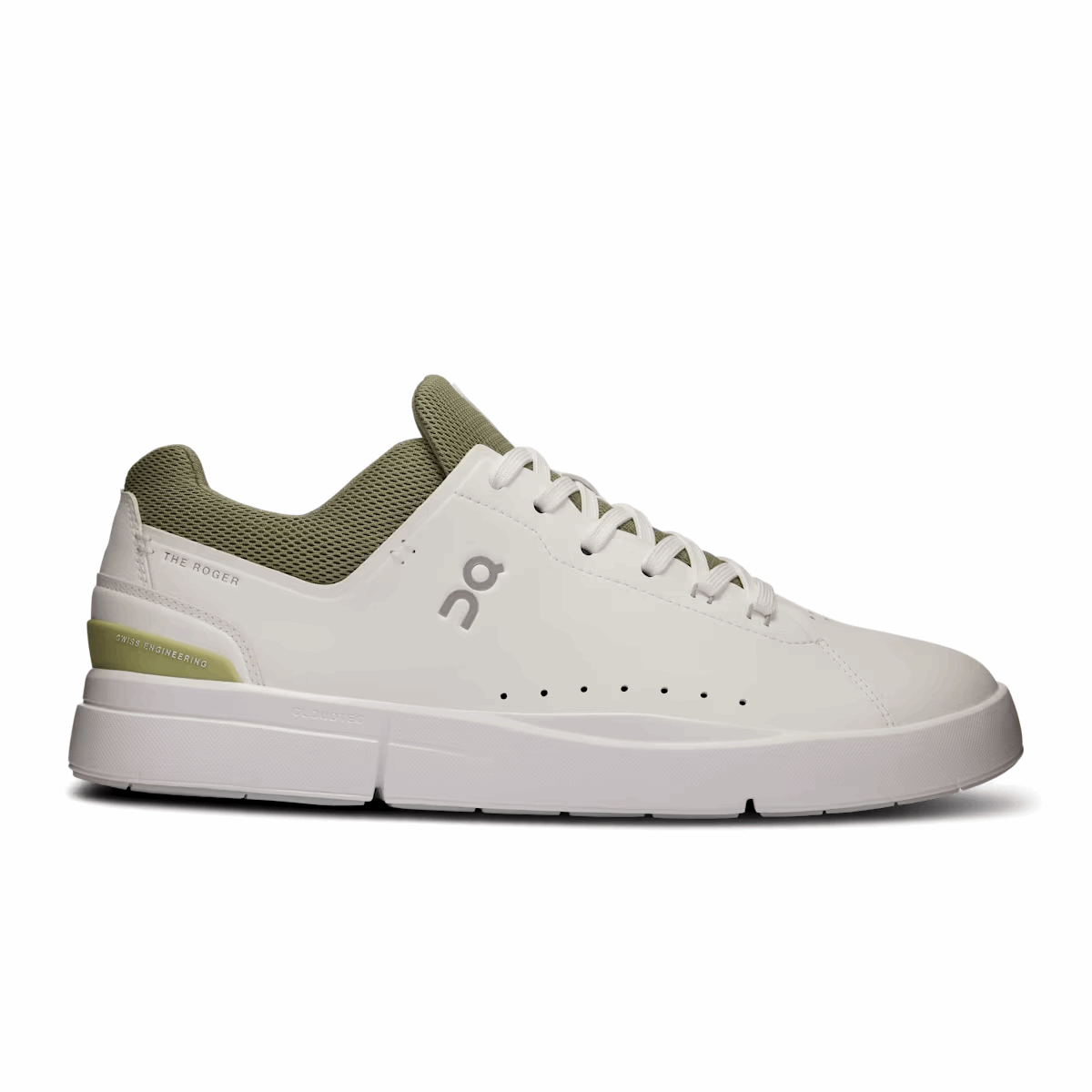 Buy On Men The Roger Advantage - White / Olive for running in Singapore - Running Lab SG