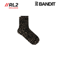 Buy Bandit Unisex Lite Run Quarter Sock (2 Pack) - Melted Marble for running in Singapore - Running Lab SG