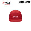 Buy Bandit Unisex Nylon Run Hat With Sunglasses Holder - Oxide Red / Signal Red for running in Singapore - Running Lab SG