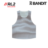 Buy Bandit Women Coolgrid Race Singlet - Pavilion Blue for running in Singapore - Running Lab SG