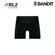 Buy Bandit Women Stamina-V Threshold 5" High Waist Compression Shorts - Black for running in Singapore - Running Lab SG