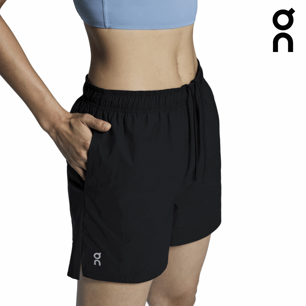 Buy On Women 5" Core Shorts - Black for running in Singapore - Running Lab SG