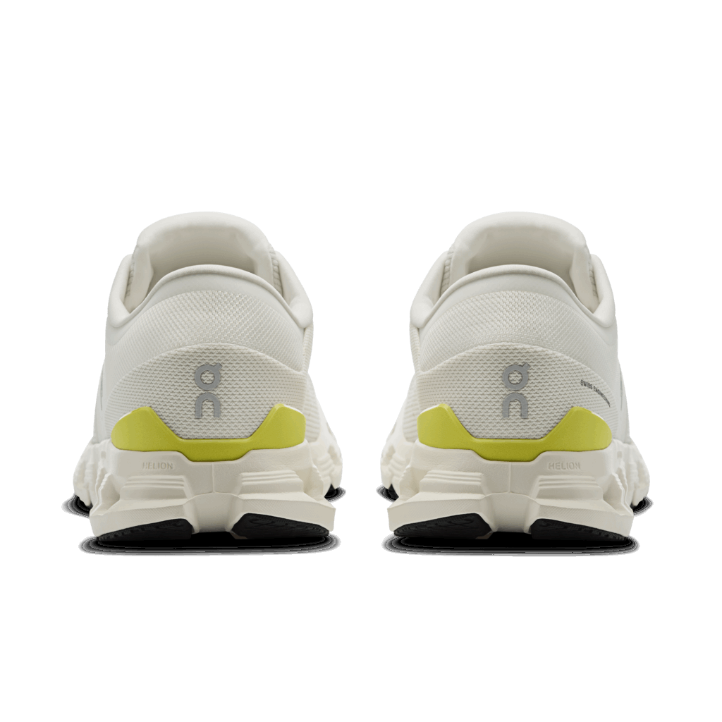 On Men Cloud X 4 - Ivory / Lime
