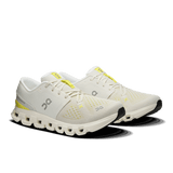 On Men Cloud X 4 - Ivory / Lime