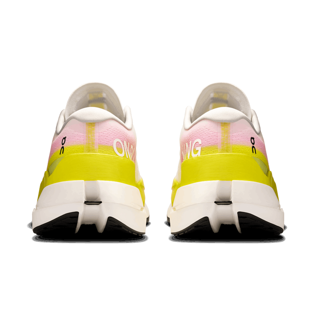 On Men Cloudboom Max - Lime / Raspberry