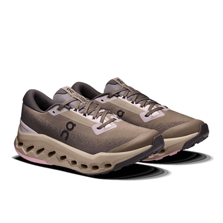 On Women Cloudsurfer Trail 2 Waterproof - Cinder / Desert