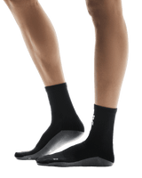 On Unisex Trail Sock High 2 Pack - Black / Sphinx