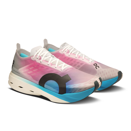 On Men Cloudboom Strike - White / Horizon