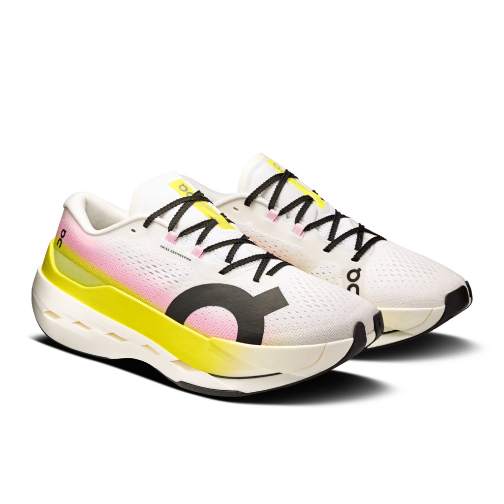 On Men Cloudboom Max - Lime / Raspberry