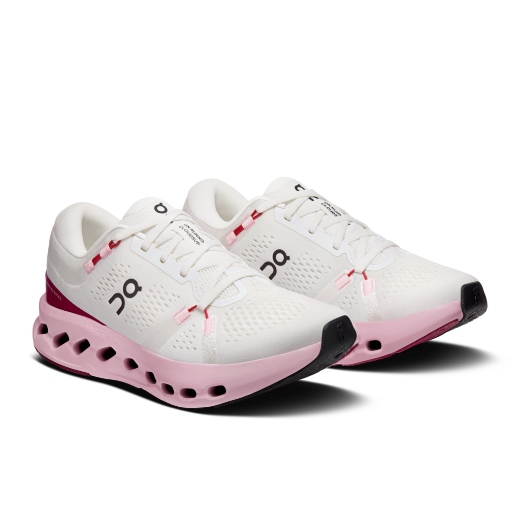 Buy On Women Cloudsurfer 2 - Ivory / Peony for running in Singapore - Running Lab SG