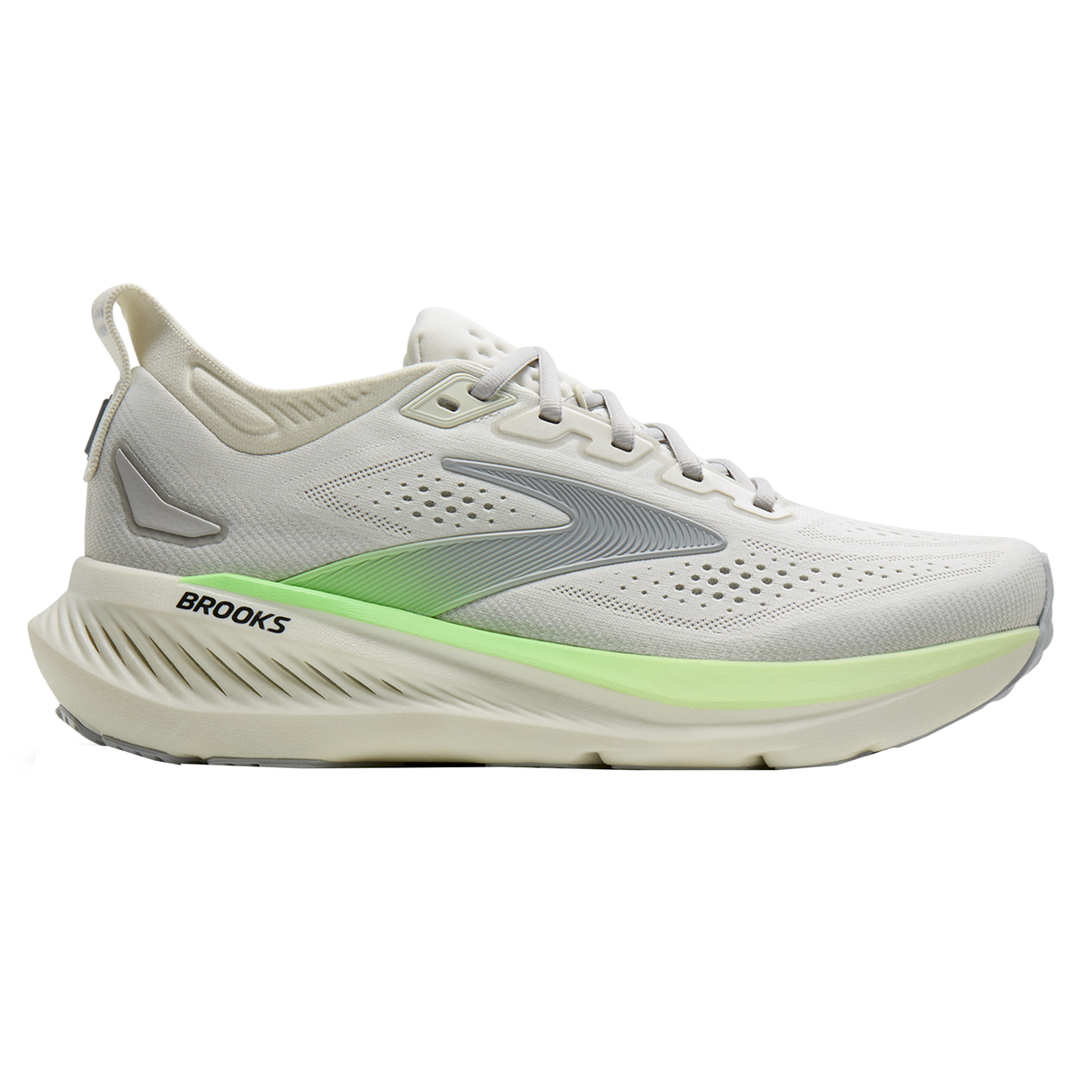 Buy Brooks Men Glycerin 23 Wide - Grey / Green / Black for running in Singapore - Running Lab SG