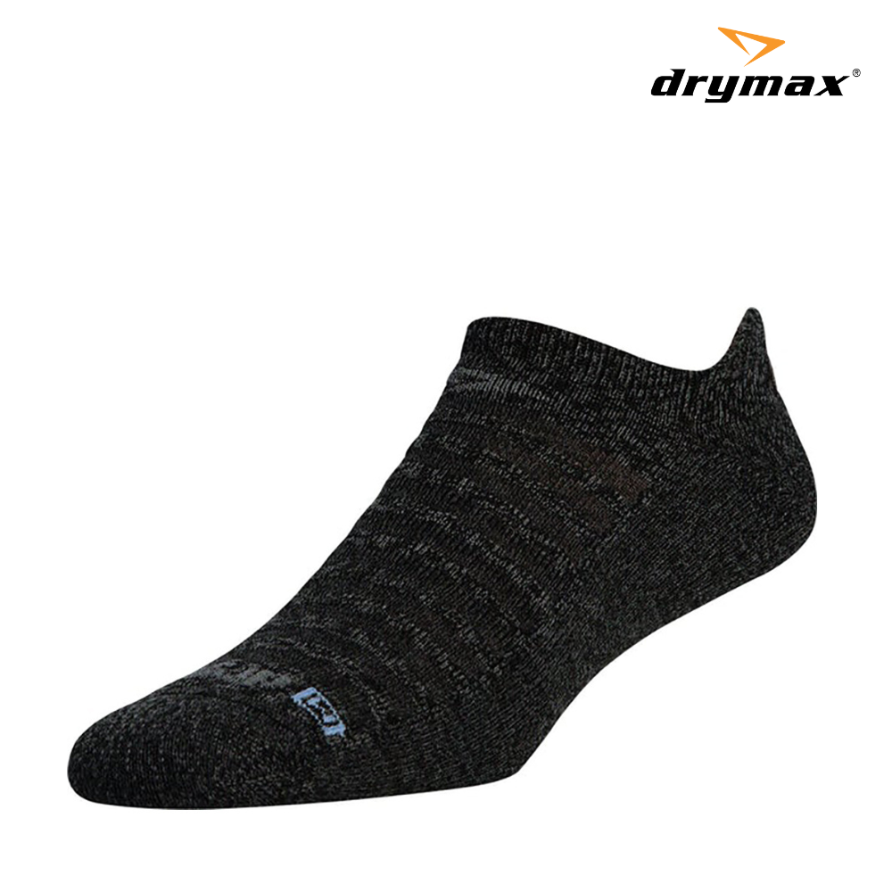 Drymax Running Lite mesh No Show Tab Graphite Heathered