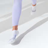 Feetures Active Elite Light Cushion No Show Tab - White Lilatech