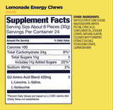 (1 Pack) GU Energy Chews - Lemonade - Expiry Date: Mar 2026