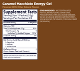 (6 Packs) GU Energy Gel - Caramel Macchiato - Expiry Date: Nov 2026