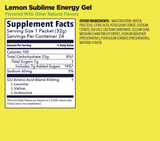 (6 Packs) GU Energy Gel - Lemon Sublime - Expiry Date: Dec 2026