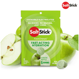 Buy (4 Packs) SaltStick FastChews Green Apple 10ct Packet - Expiry Date: Sep 2026 for running in Singapore - Running Lab SG