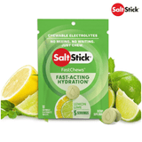 Buy (4 Packs) SaltStick FastChews Lemon Lime 10ct Packet - Expiry Date: Oct 2026 for running in Singapore - Running Lab SG