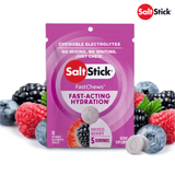 Buy (4 Packs) SaltStick FastChews Mixed Berry 10ct Packet - Expiry Date: Aug/Nov 2026 for running in Singapore - Running Lab SG