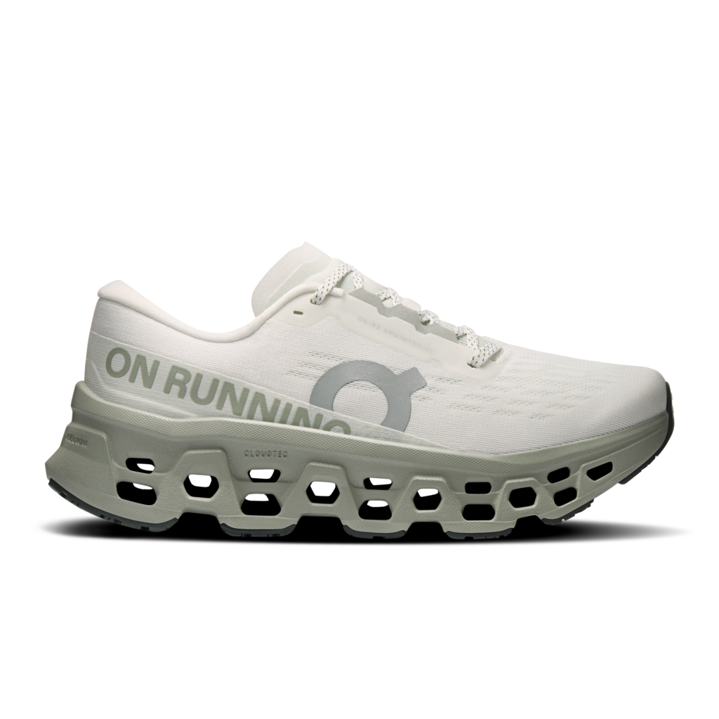 Buy On Women Cloudmonster 3 - Ivory / Tin for running in Singapore - Running Lab SG