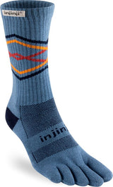Injinji Trail Midweight Crew Coolmax - Lake