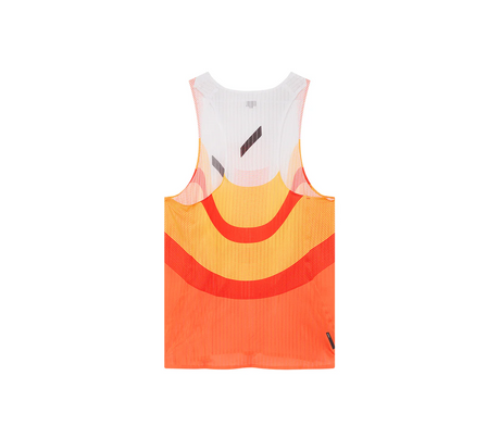 SOAR Running Men Race Vest 2.0 - Orange / Red / White