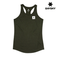 Buy SAYSKY Women Clean Combat Pro Singlet - Green for running in Singapore - Running Lab SG