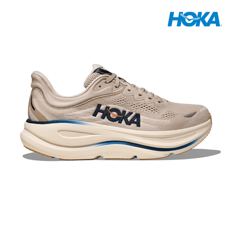 Buy HOKA Men Bondi 9 Wide - Stucco / Grout for running in Singapore - Running Lab SG