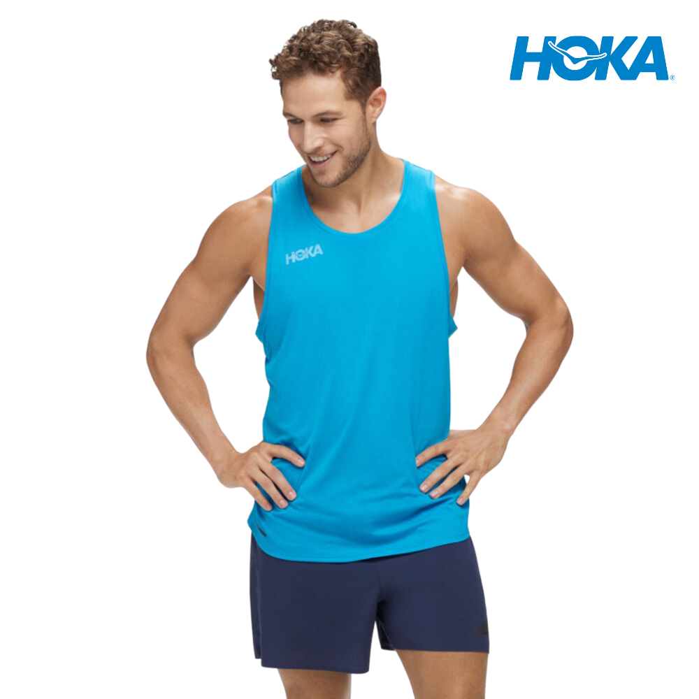 MAN Active Gym Tank with Woven Tab