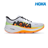 Buy HOKA Men Clifton Pro Wide - Cosmic Grey / Black for running in Singapore - Running Lab SG