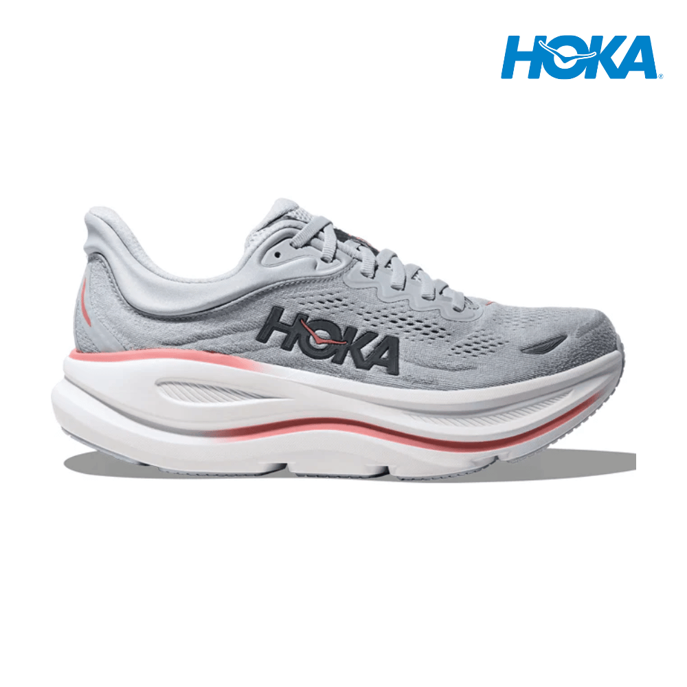 Buy HOKA Women Bondi 9 Wide - Mineral Blue / Washed Blue for running in Singapore - Running Lab SG
