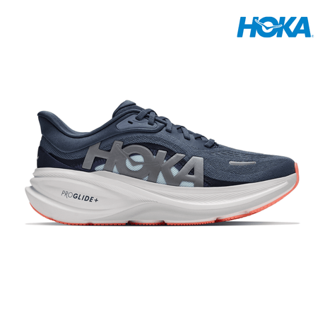 Buy HOKA Women Clifton Pro - Faded Navy / Glimmering Blue for running in Singapore - Running Lab SG