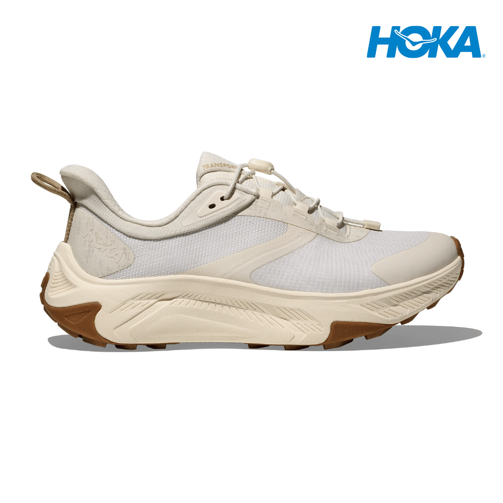 Buy HOKA Women Transport 2 Wide - Alabaster / Alabaster for running in Singapore - Running Lab SG