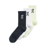 On Running Unisex Logo Sock 3-Pack - Midnight / Lima