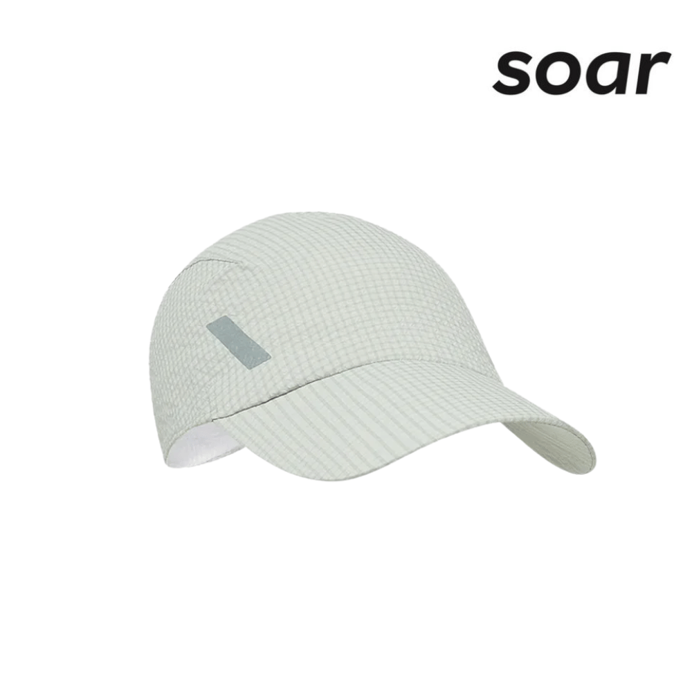 SOAR Running Unisex Dart Cap - White
