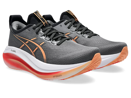 ASICS Men Gel-Nimbus 27 2E - Carbon / Mojave