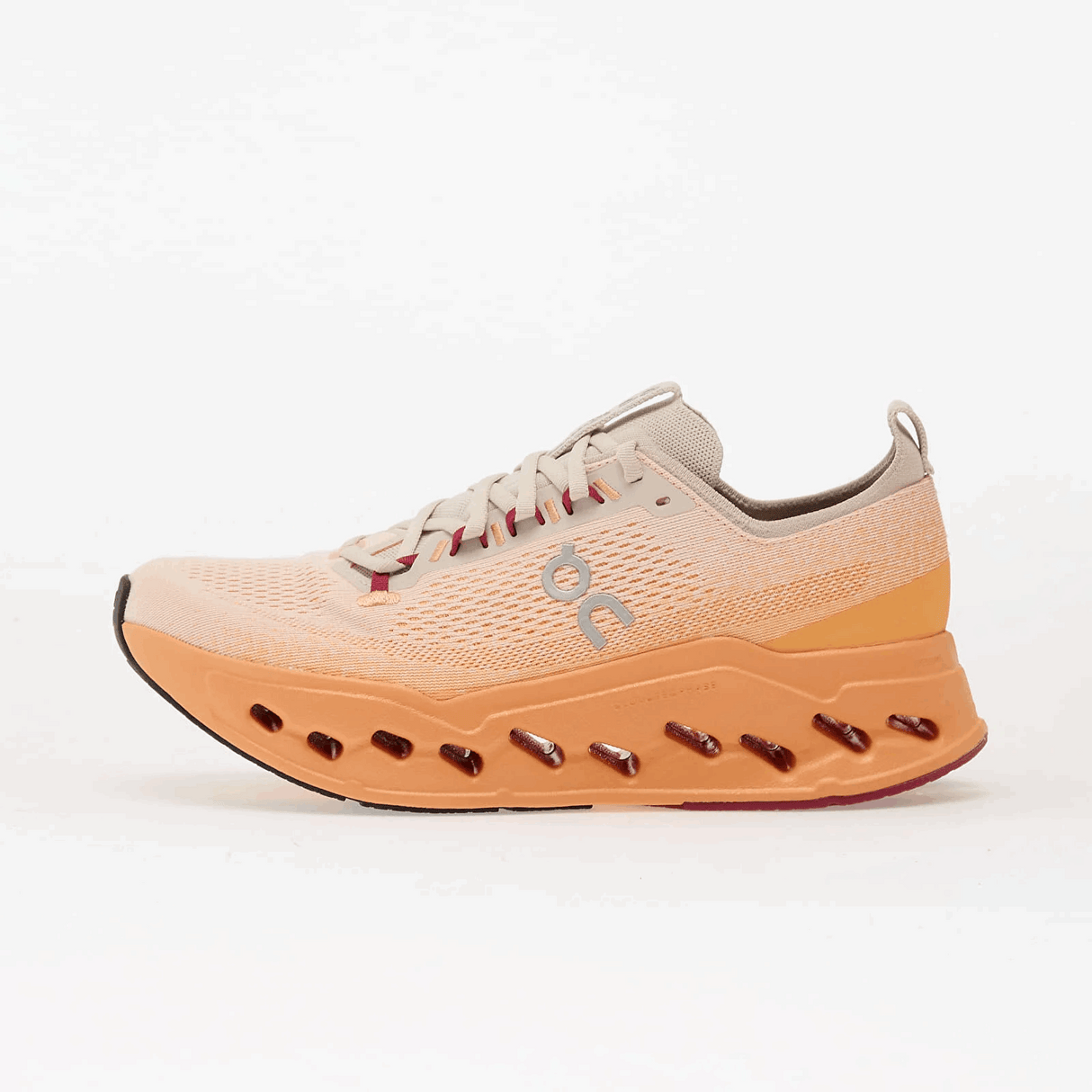 On Men Cloudsurfer Max - Pearl / Tangerine