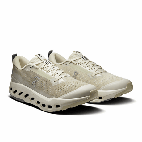 Buy On Men Cloudsurfer Trail 2 - Chalk / Ghost for running in Singapore - Running Lab SG