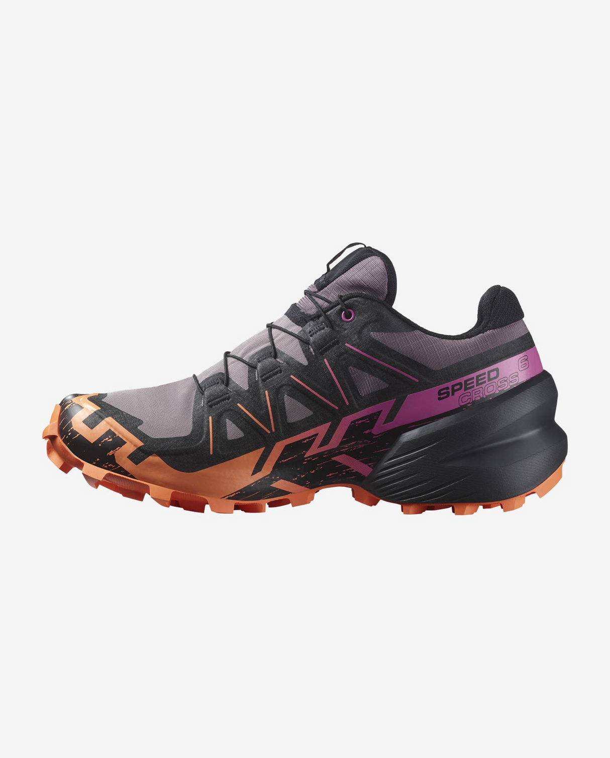 Salomon Women Speedcross 6 Gore-Tex - Moonscape / Black / Bird Of Paradise
