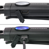 Nathan Sports Siren LED Alarm RX Loud 120+ DB - Black / Silver