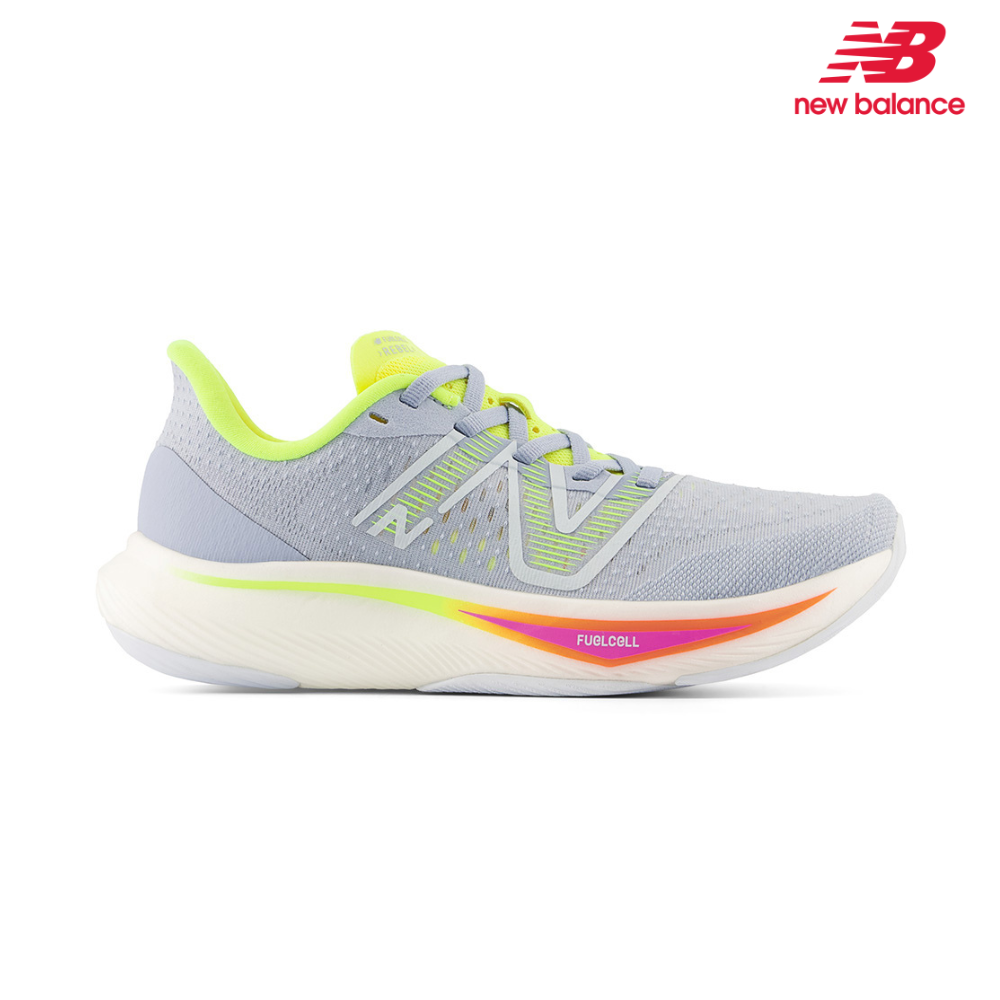 New Balance Women FuelCell Rebel V3 B Light Artic Grey Running Lab Singapore