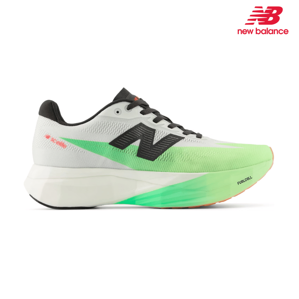 New Balance Men FuelCell SuperComp Elite V5 - White / Mint Flash