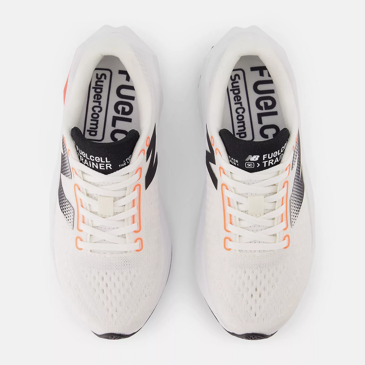New Balance Women FuelCell SuperComp Trainer V3 - Sea Salt / Urgent Red