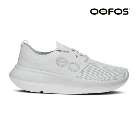 Buy OOFOS Men OOmy Stride - White / Glacier for running in Singapore - Running Lab SG