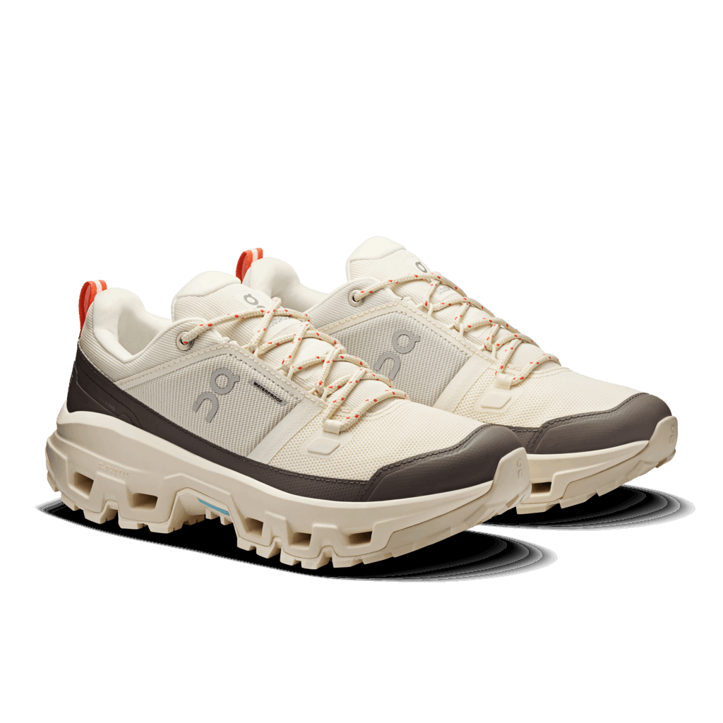 On Women Cloudrock Low Waterproof - Ivory / Ivory